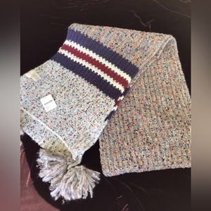 NWT Free people taupe large scarf